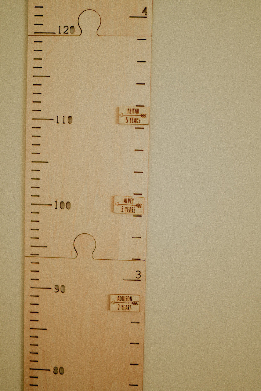 Height Chart Markers - Rectangle