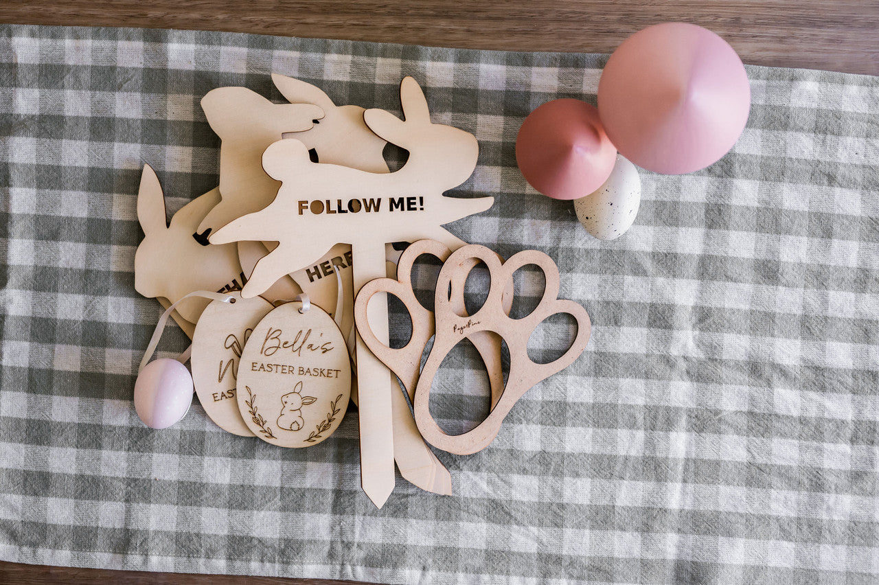 Personalised Easter Basket Tag