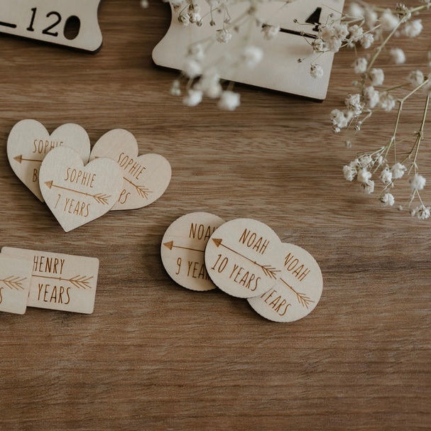 Height Chart Markers - Circle