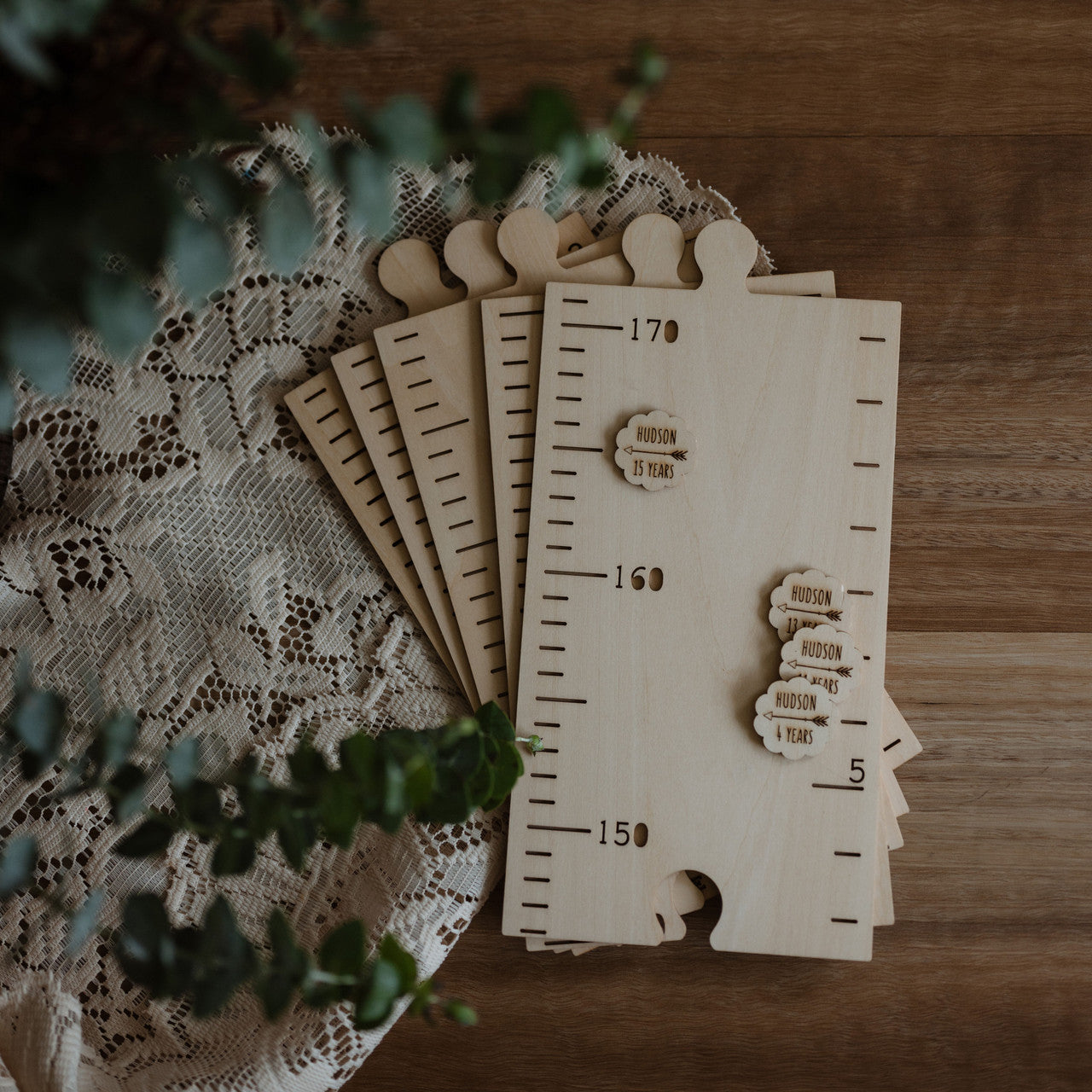 Height Chart Markers - Scallop