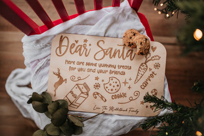 SOLD OUT Santa Snack Board