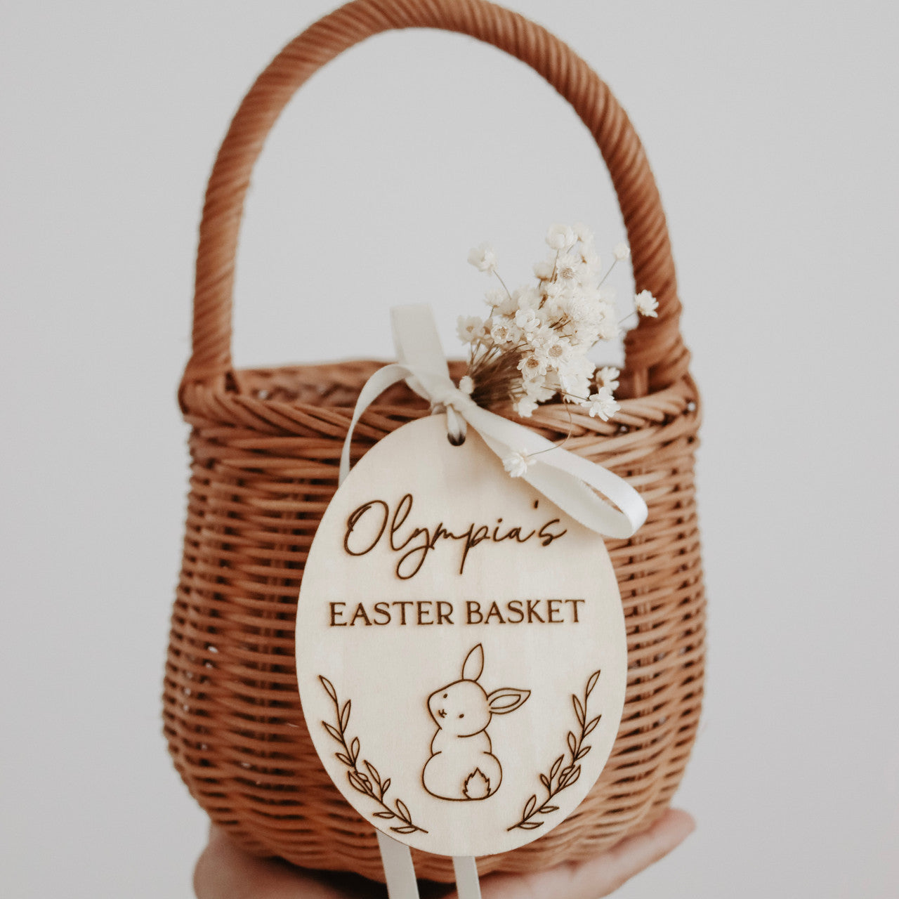 Personalised Easter Basket Tag