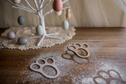Easter Bunny Foot Prints