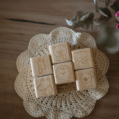 Personalised Wooden Name - Letter Blocks