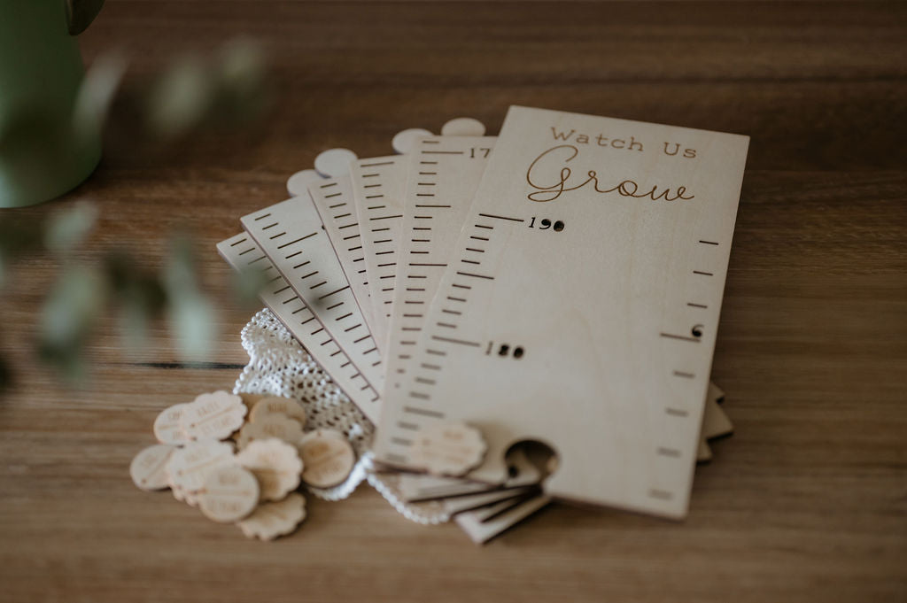 Height Chart Markers - Scallop