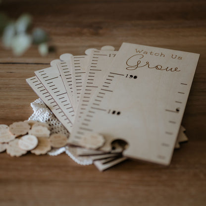 Height Chart Markers - Scallop