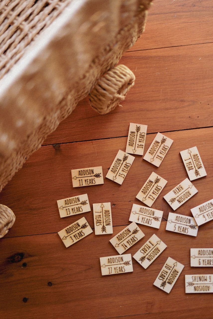 Height Chart Markers - Rectangle