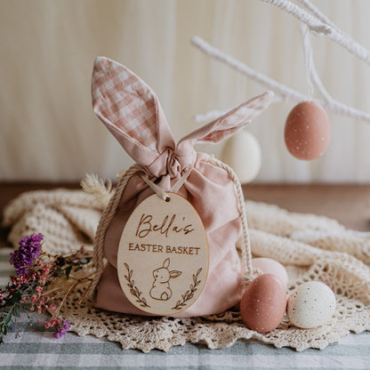 Personalised Easter Basket Tag