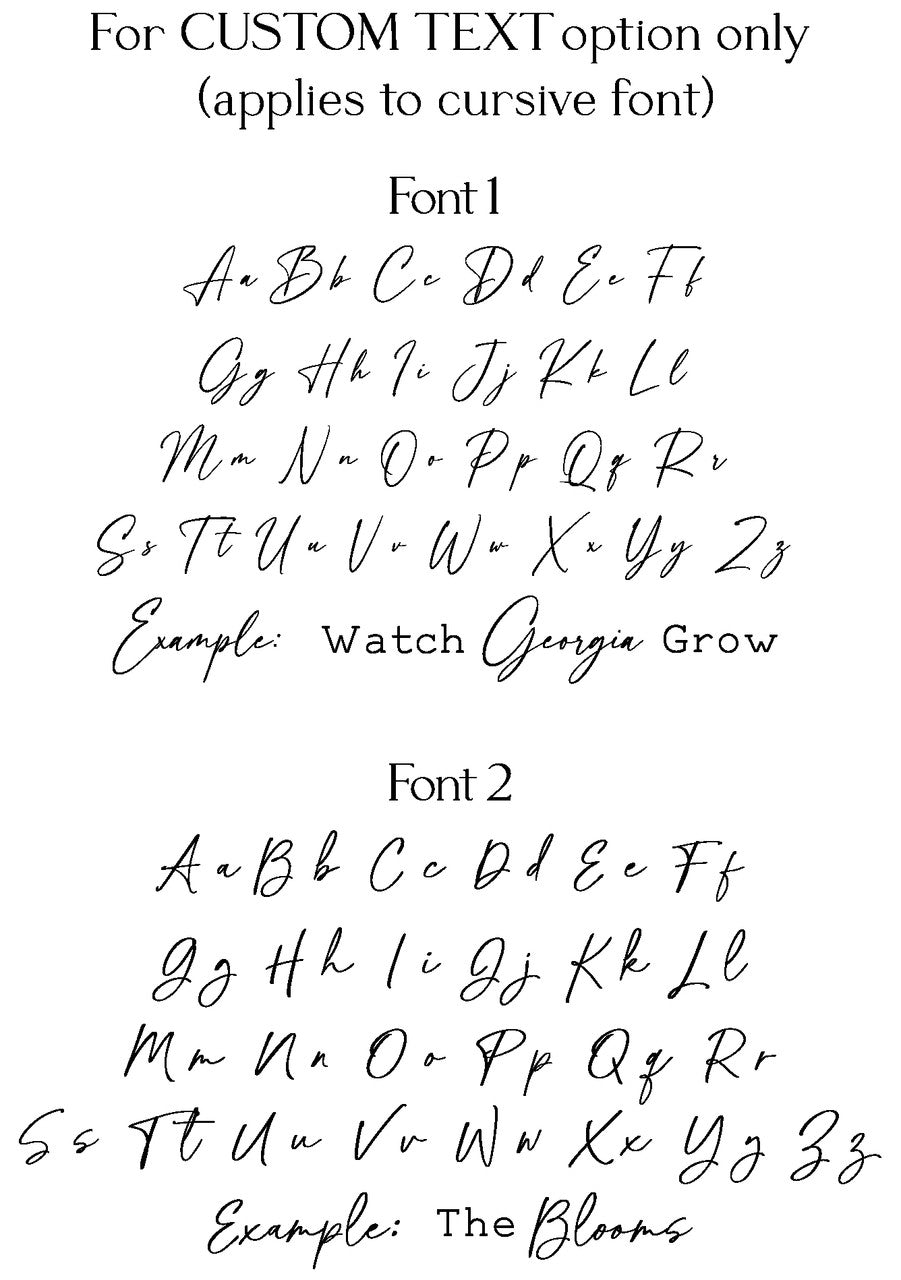 Personalised Timber Height Chart - Round Top
