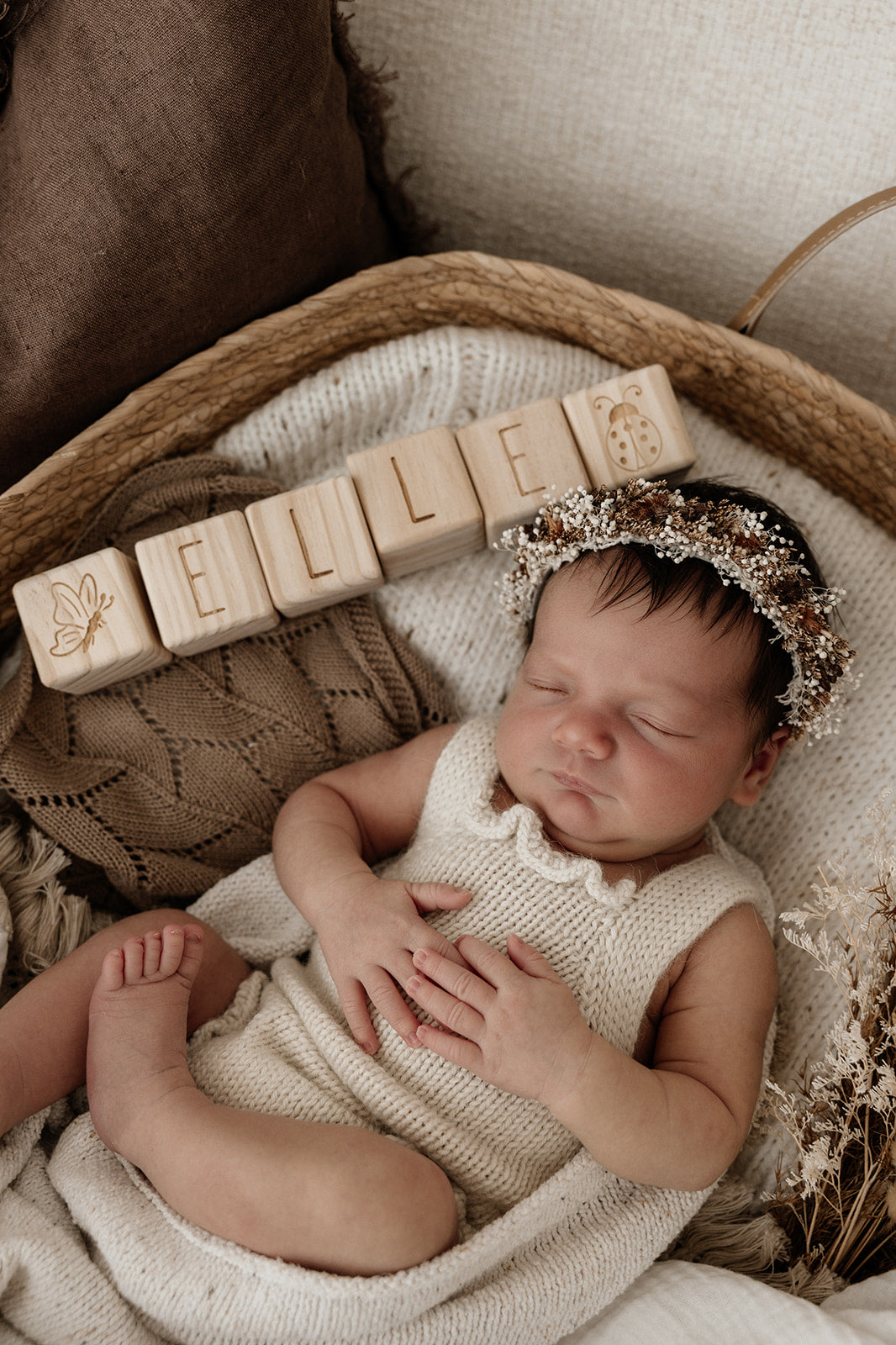 Personalised Wooden Name - Letter Blocks