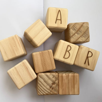 SECONDS - Alphabet Blocks