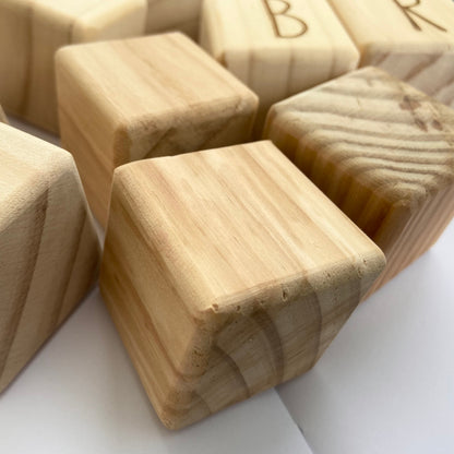 SECONDS - Alphabet Blocks