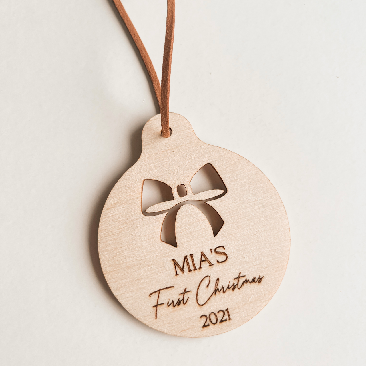 First Christmas Bauble