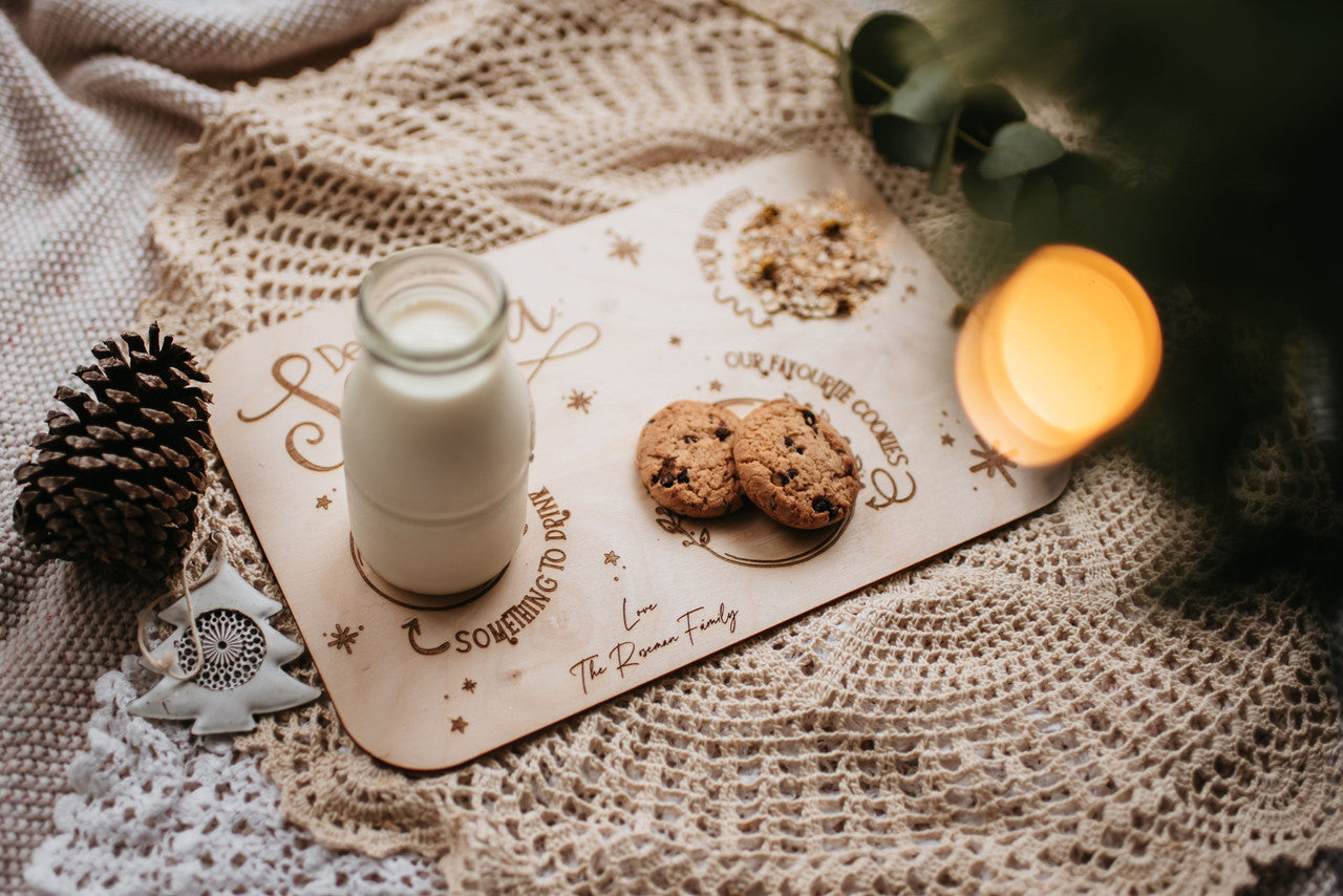 SOLD OUT Santa Snack Board