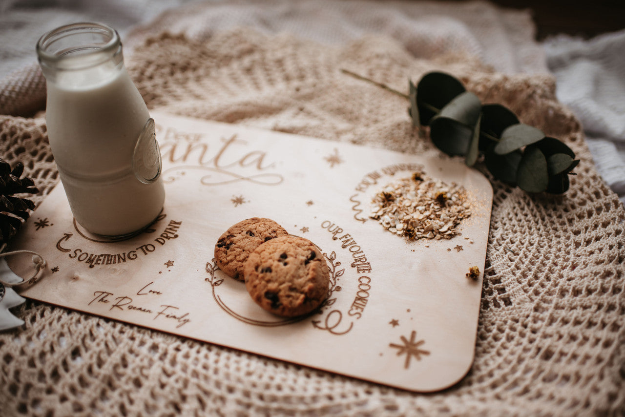 SOLD OUT Santa Snack Board