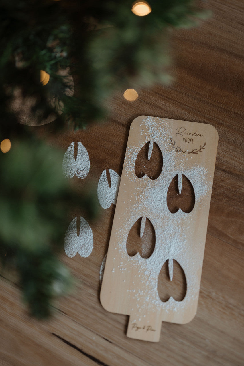 Santa, Reindeer and Elf Stencils