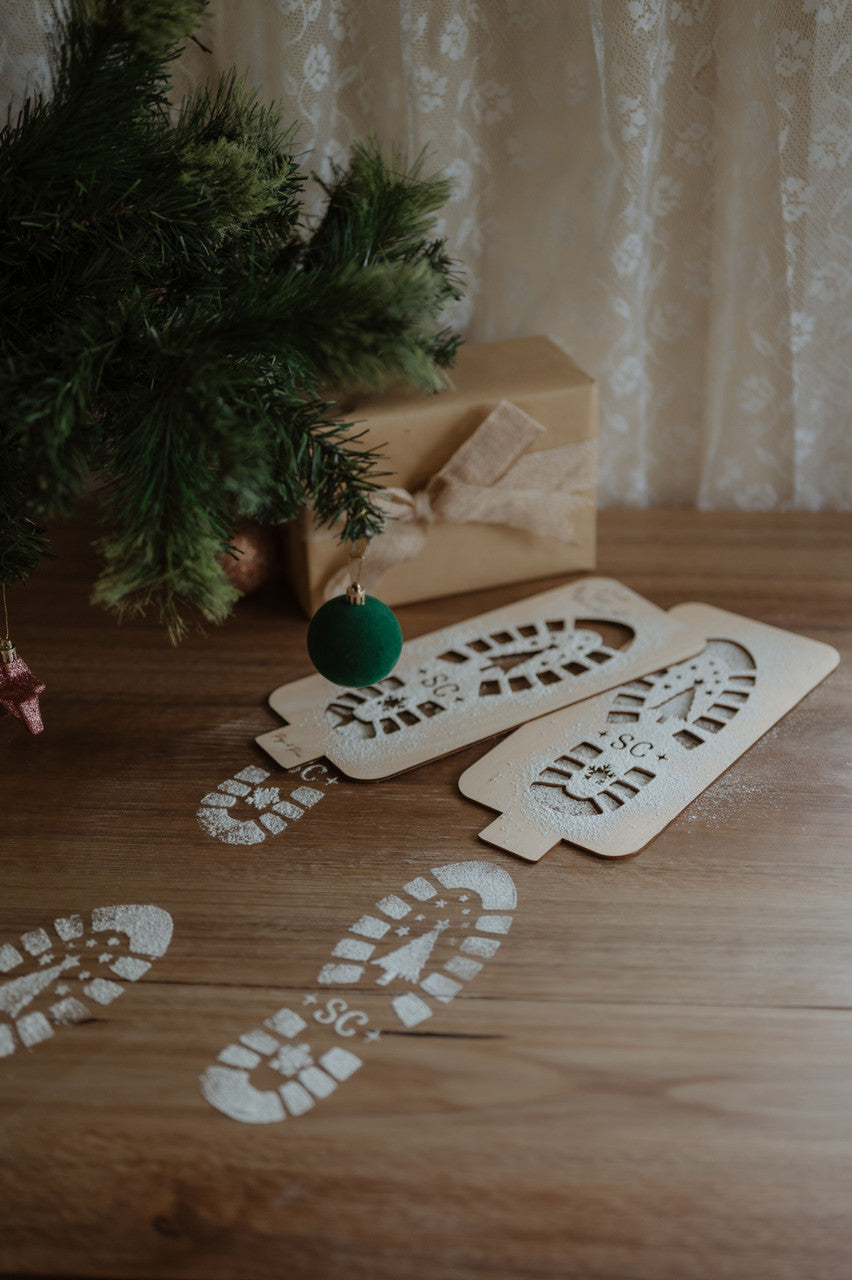 Santa, Reindeer and Elf Stencils