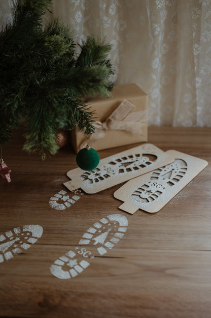 Santa, Reindeer and Elf Stencils