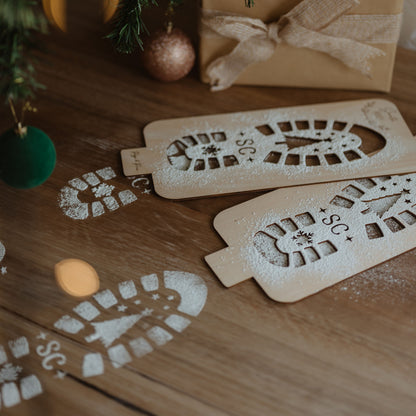 Santa, Reindeer and Elf Stencils