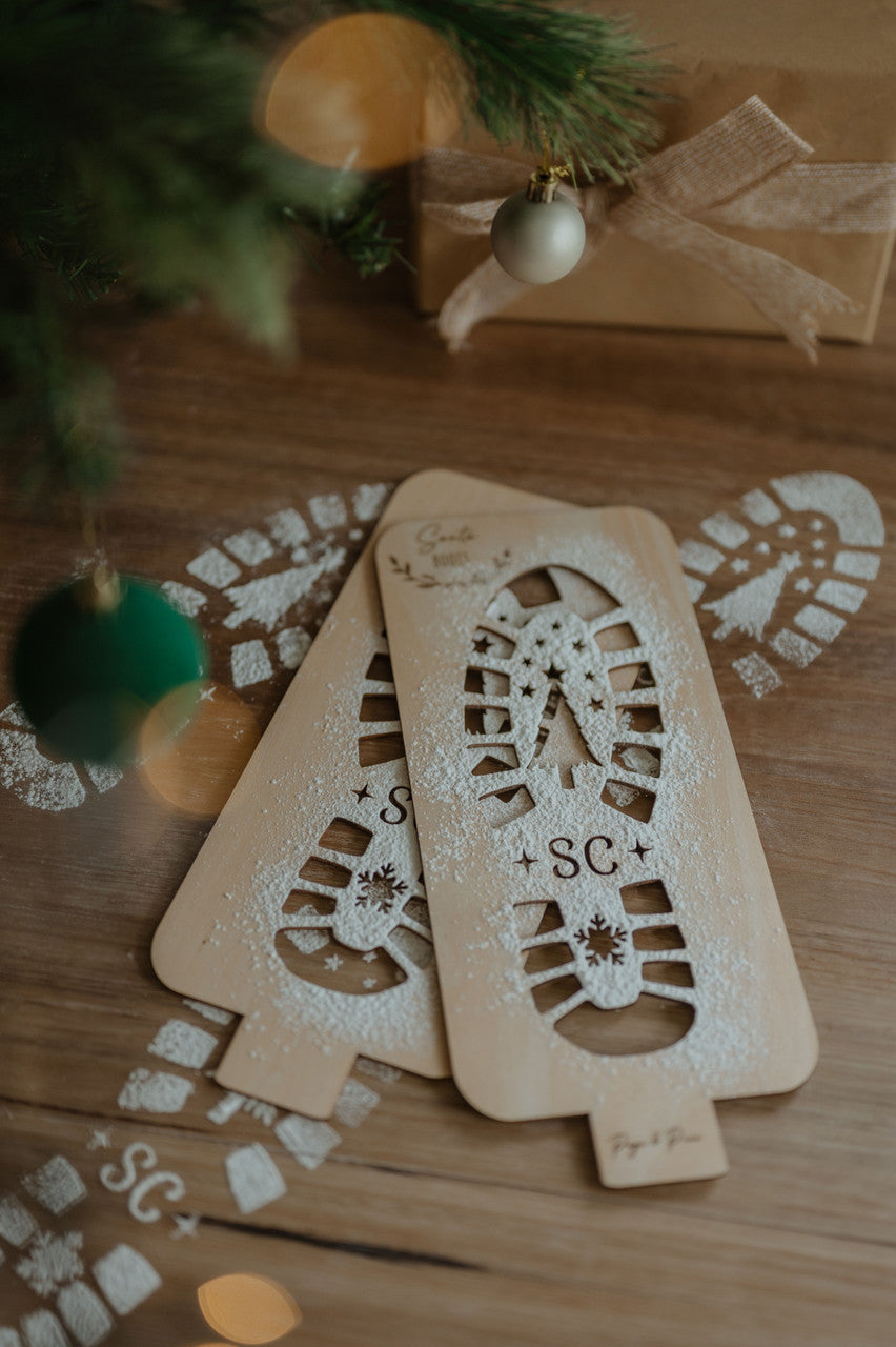 Santa, Reindeer and Elf Stencils