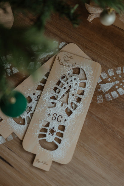 Santa, Reindeer and Elf Stencils