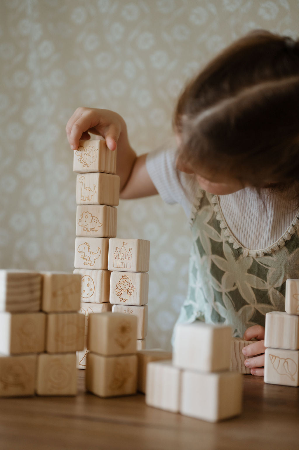 Personalised Wooden Name - Letter Blocks