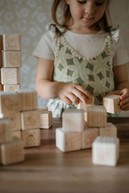 Personalised Wooden Name - Letter Blocks