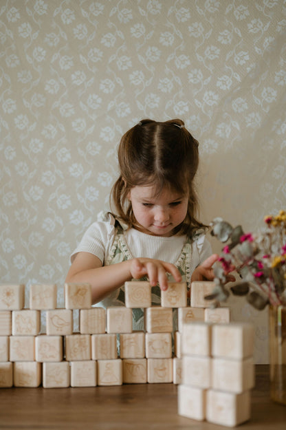 Personalised Wooden Name - Letter Blocks