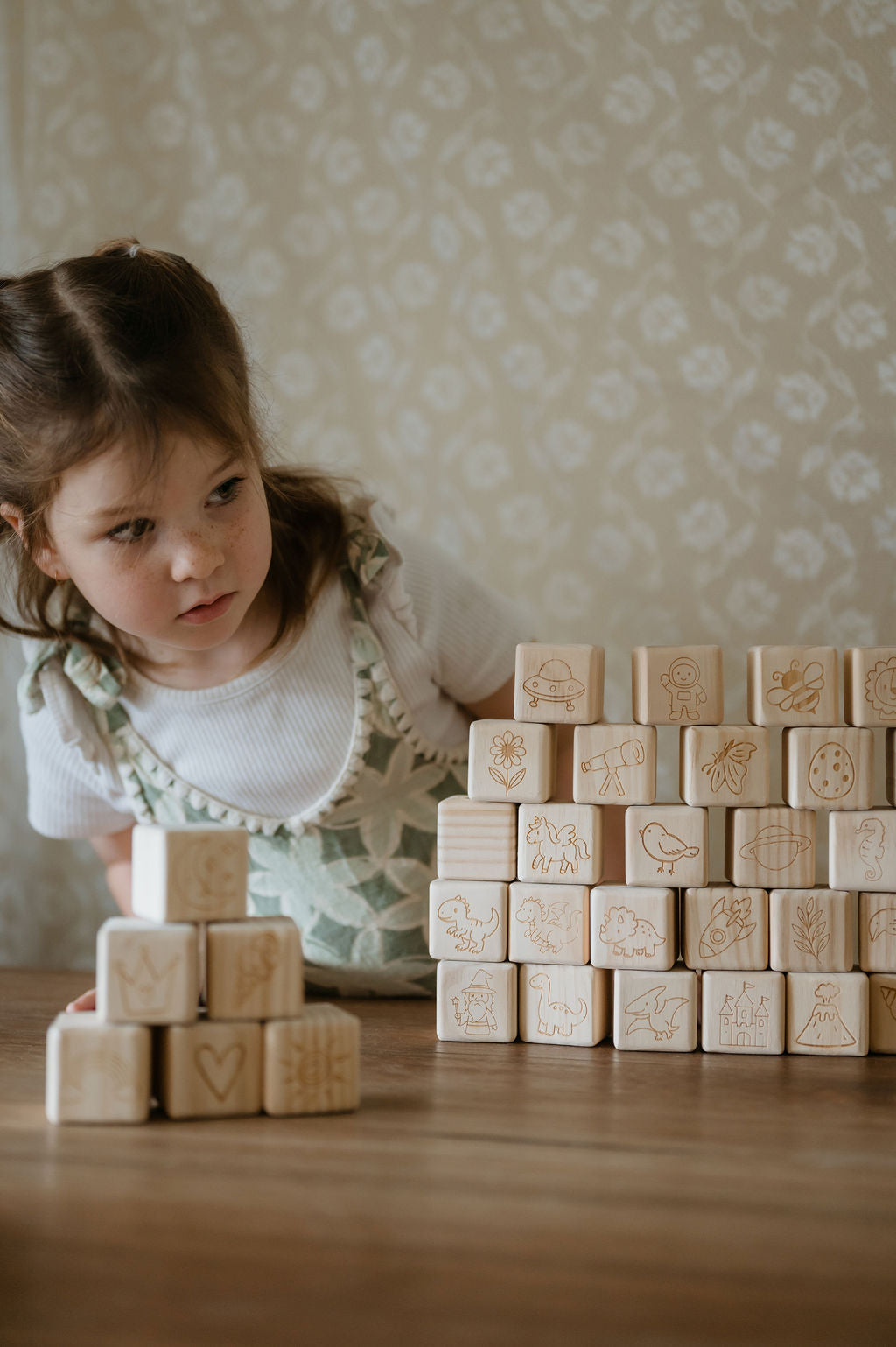 Personalised Wooden Name - Letter Blocks