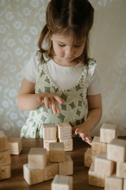 Personalised Wooden Name - Letter Blocks