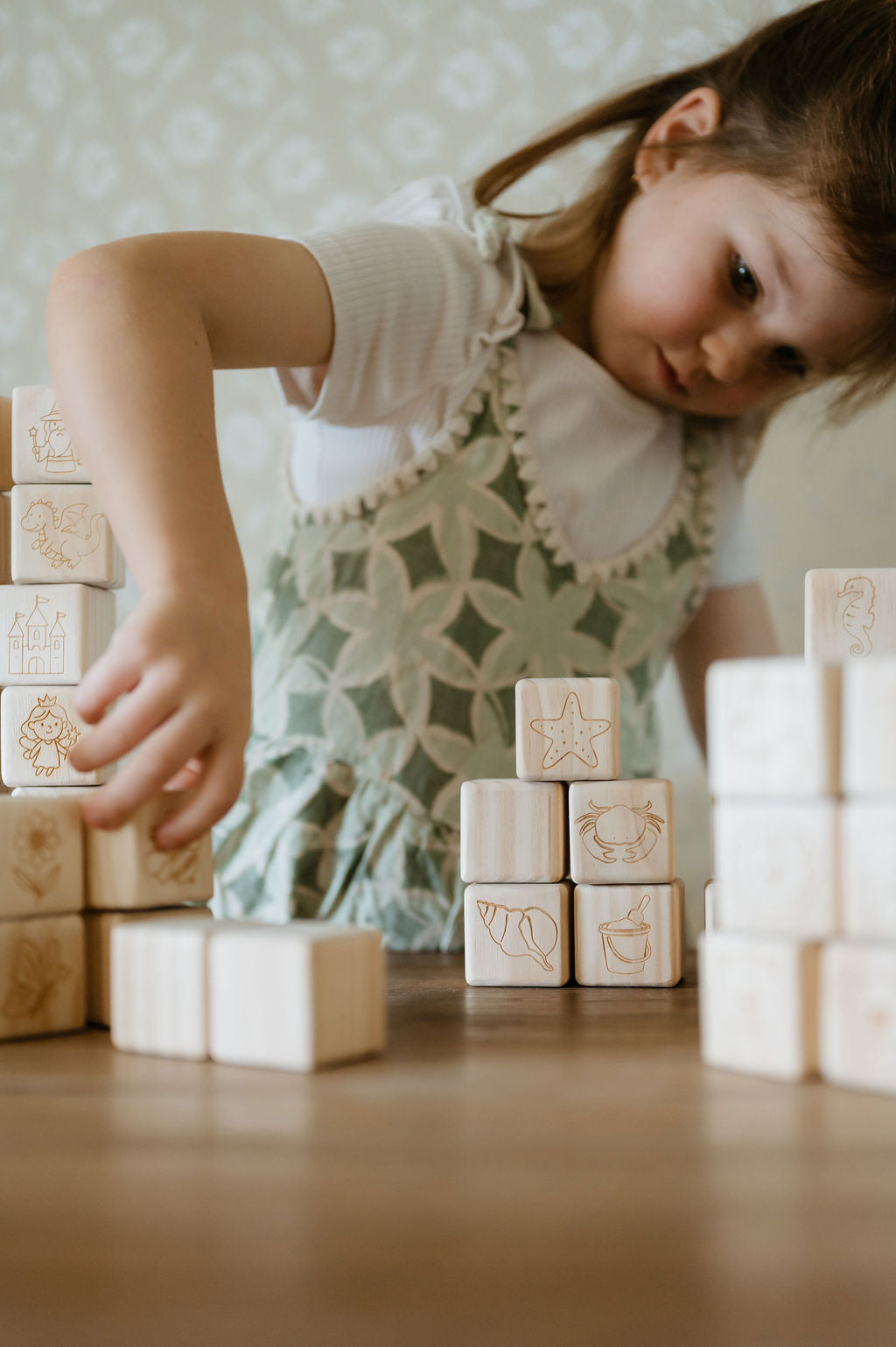 Personalised Wooden Name - Letter Blocks
