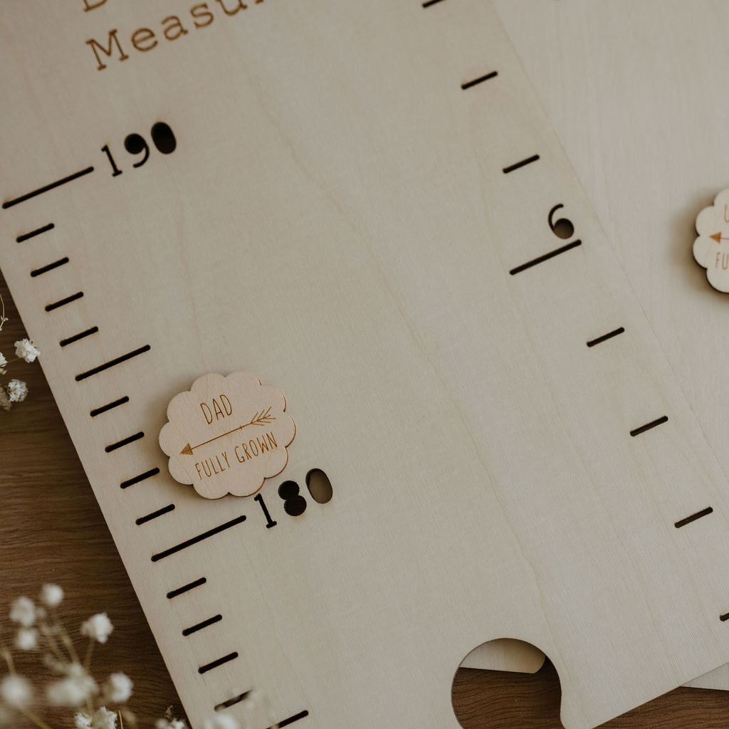 Height Chart Markers - Scallop