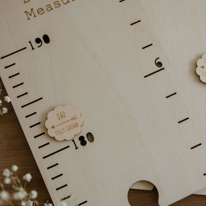 Height Chart Markers - Scallop