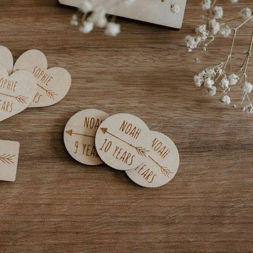 Height Chart Markers - Circle