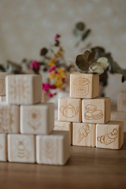Personalised Wooden Name - Letter Blocks