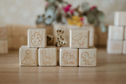Personalised Wooden Name - Letter Blocks