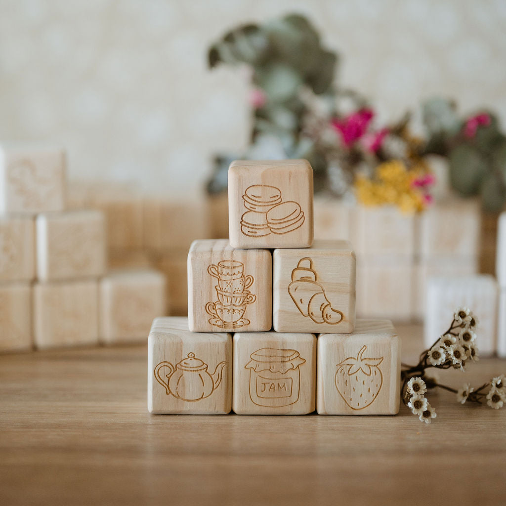 Personalised Wooden Name - Letter Blocks