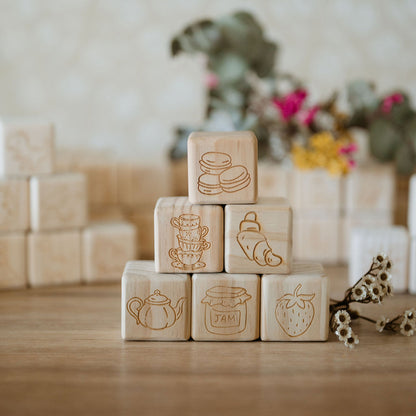 Personalised Wooden Name - Letter Blocks
