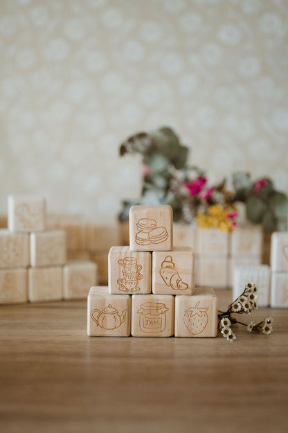 Personalised Wooden Name - Letter Blocks