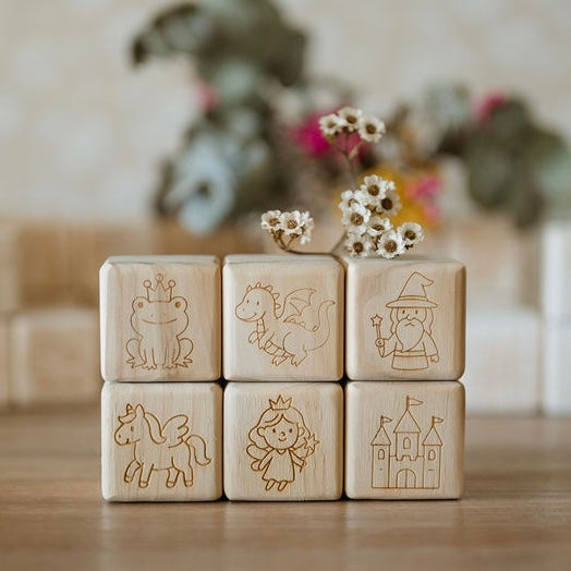 Personalised Wooden Name - Letter Blocks