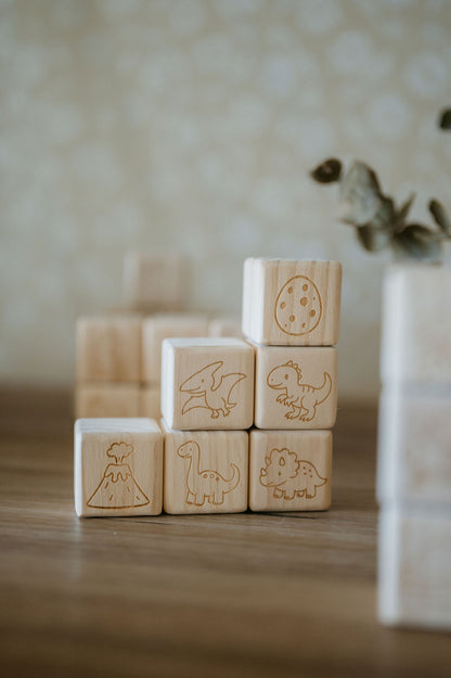 Personalised Wooden Name - Letter Blocks