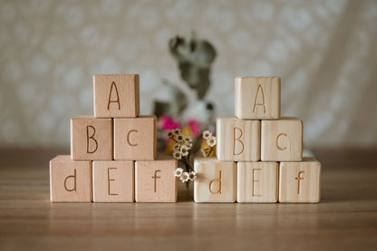 Personalised Wooden Name - Letter Blocks