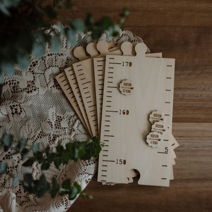 Height Chart Markers - Scallop