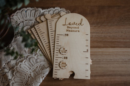 Height Chart Markers - Scallop