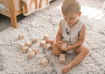 Personalised Wooden Name - Letter Blocks