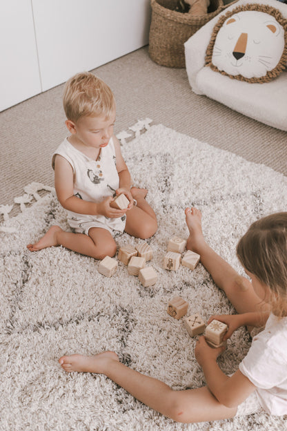 Personalised Wooden Name - Letter Blocks