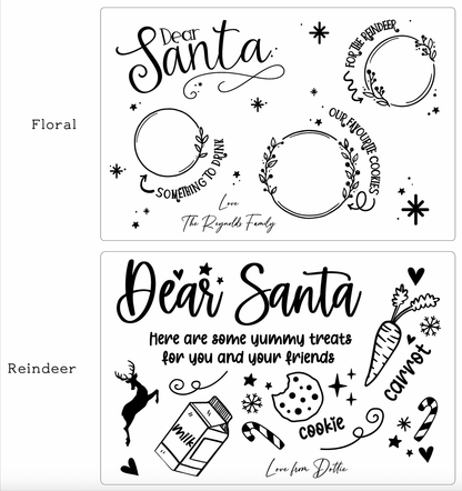 SOLD OUT Santa Snack Board